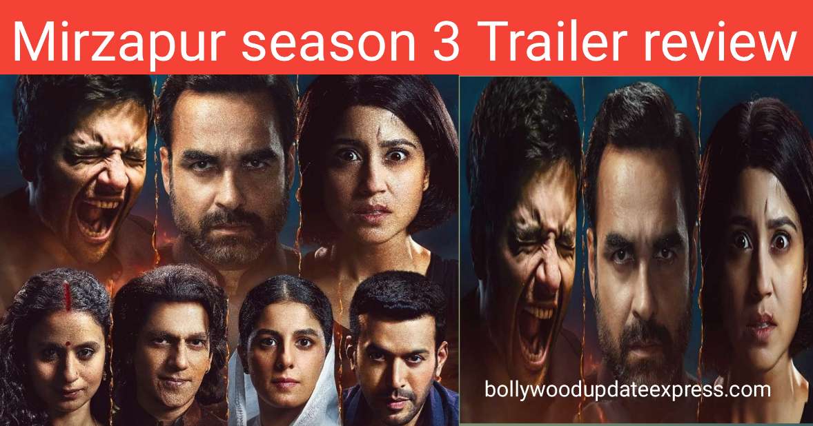 Mirzapur season 3 Trailer REVIEW 